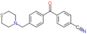 4-[4-(thiomorpholinomethyl)benzoyl]benzonitrile