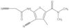 4-Cyano-5-[(2-cyanoacetyl)amino]-N,N,3-trimethyl-2-thiophenecarboxamide