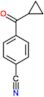 4-(cyclopropylcarbonyl)benzonitrile
