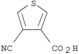 3-Thiophenecarboxylicacid, 4-cyano-