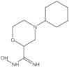 4-Cyclohexyl-N-hydroxy-2-morpholinecarboximidamide