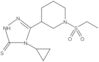 4-Cyclopropyl-5-[1-(ethylsulfonyl)-3-piperidinyl]-2,4-dihydro-3H-1,2,4-triazole-3-thione