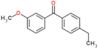 (4-Ethylphenyl)(3-methoxyphenyl)methanone