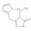 3H-1,2,4-Triazole-3-thione,4-ethyl-2,4-dihydro-5-[(1-methyl-1H-pyrrol-2-yl)methyl]-