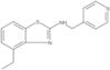 4-Ethyl-N-(4-pyridinylmethyl)-2-benzothiazolamine