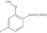 4-Fluoro-1-isocyanato-2-methoxybenzene