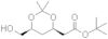 T-butyl-(3R,5S)-6-hydroxy 3,5-O-isopropylidene 3,5-dihydroxyhexanoate