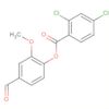 Benzoic acid, 2,4-dichloro-, 4-formyl-2-methoxyphenyl ester