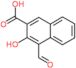 4-formyl-3-hydroxynaphthalene-2-carboxylic acid