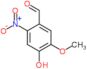 4-Hydroxy-5-methoxy-2-nitrobenzaldehyd