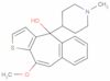 10-Methoxy-4-(1-methyl-4-piperidinyl)-4H-benzo[4,5]cyclohepta[1,2-b]thiophene-4-ol