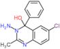 3-Amino-6-cloro-3,4-diidro-2-metil-4-fenil-4-quinazolinol