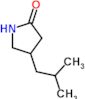 4-(2-methylpropyl)pyrrolidin-2-one
