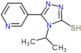 4-isopropyl-5-(3-pyridyl)-1,2,4-triazole-3-thiol