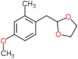 2-[(4-methoxy-2-methyl-phenyl)methyl]-1,3-dioxolane