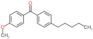 (4-methoxyphenyl)-(4-pentylphenyl)methanone