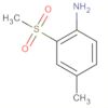 Benzenamine, 4-methyl-2-(methylsulfonyl)-