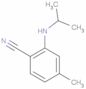 2-isopropylamino-4-methylbenzonitrile