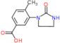 4-Methyl-3-(2-oxo-1-imidazolidinyl)benzoic acid