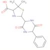 4-Thiazolidinecarboxylic acid,2-(3,6-dioxo-5-phenyl-2-piperazinyl)-5,5-dimethyl-