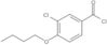 4-Butoxy-3-chlorobenzoyl chloride