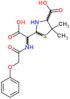 2-{carboxy[(phenoxyacetyl)amino]methyl}-5,5-dimethyl-1,3-thiazolidine-4-carboxylic acid