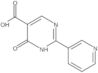 1,6-Dihydro-6-oxo-2-(3-pyridinyl)-5-pyrimidinecarboxylic acid