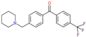 [4-(1-piperidylmethyl)phenyl]-[4-(trifluoromethyl)phenyl]methanone