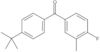 [4-(1,1-Dimethylethyl)phenyl](4-fluoro-3-methylphenyl)methanone