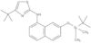 4-(1,1-Dimetiletil)-N-[7-[[(1,1-dimetiletil)dimetilsilil]oxi]-1-naftalenil]-2-tiazolamina