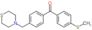(4-methylsulfanylphenyl)-[4-(thiomorpholinomethyl)phenyl]methanone