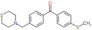 [4-(Methylthio)phenyl][4-(4-thiomorpholinylmethyl)phenyl]methanone