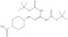 trans-4-[[[Bis[[(1,1-dimethylethoxy)carbonyl]amino]methylene]amino]methyl]cyclohexanecarboxylic ac…