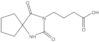 2,4-Dioxo-1,3-diazaspiro[4.4]nonane-3-butanoic acid