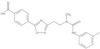4-[3-[2-[Methyl[[(3-methylphenyl)amino]carbonyl]amino]ethyl]-1,2,4-oxadiazol-5-yl]benzoic acid