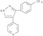 Pyridine,4-[3-[4-(trifluoromethyl)phenyl]-1H-pyrazol-4-yl]-