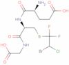 S-(2-bromo-2-chloro-1,1-difluoroethyl)glutathione