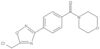 [4-[5-(Chloromethyl)-1,2,4-oxadiazol-3-yl]phenyl]-4-morpholinylmethanone