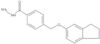 4-[[(2,3-Dihydro-1H-inden-5-yl)oxy]methyl]benzoic acid hydrazide