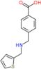 4-{[(thiophen-2-ylmethyl)amino]methyl}benzoic acid