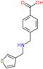 4-{[(thiophen-3-ylmethyl)amino]methyl}benzoic acid