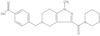 4-[[1,4,6,7-Tetrahydro-1-methyl-3-(1-piperidinylcarbonyl)-5H-pyrazolo[4,3-c]pyridin-5-yl]methyl]be…