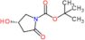 tert-butyl (4S)-4-hydroxy-2-oxo-pyrrolidine-1-carboxylate