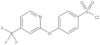 4-[[4-(Trifluoromethyl)-2-pyridinyl]oxy]benzenesulfonyl chloride