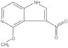 4-Methoxy-3-nitro-1H-pyrrolo[3,2-c]pyridine