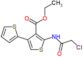 ethyl 5'-[(chloroacetyl)amino]-2,3'-bithiophene-4'-carboxylate