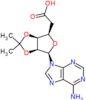 2-[(3aS,4R,6R,6aS)-4-(6-aminopurin-9-yl)-2,2-dimethyl-3a,4,6,6a-tetrahydrofuro[3,4-d][1,3]dioxol-6…