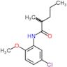 N-(5-chloro-2-methoxyphenyl)-2-methylpentanamide