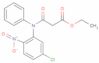 Etil 3-[(5-cloro-2-nitrofenil)fenilamino]-3-oxopropanoato