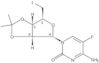 Cytidine, 5′-deoxy-5-fluoro-5′-iodo-2′,3′-O-(1-methylethylidene)-